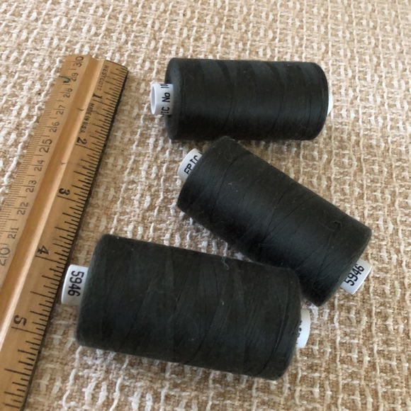 3. new spools charcoal grey thread - Picture 5 of 11